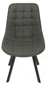 Jídelní židle šedá HC-V3066 GREY3