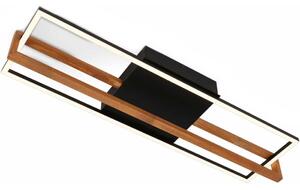Briloner 3777-015 - LED Stropní svítidlo FRAME LED/21W/230V 3000K černá