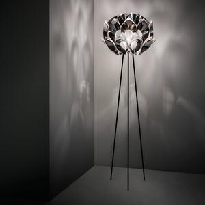 Slamp Flora designová stojací lampa třínohá cín