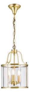 Orion - Lustr na řetězu BRUNO 3xE14/40W/230V pr. 25 cm zlatá