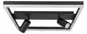 LED Stropní svítidlo LED/38W/230V + 2xGU10/30W černá