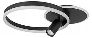 LED Stropní svítidlo LED/38W/230V + 1xGU10/30W černá