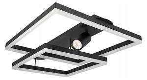 LED Stropní svítidlo LED/38W/230V + 1xGU10/30W černá