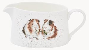 Omáčkovník z kostního porcelánu Fine Bone China Guinea Pig