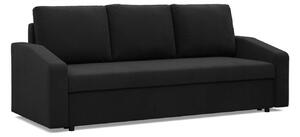 Velká rozkládací pohovka NEO - zkosený bok - model 2 Černá