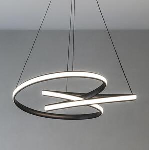 LED Stmívatelný lustr na lanku LED/85W/230V 3000-6500K pr. 49 cm + DO