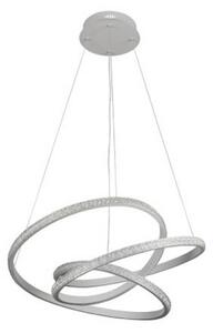 LED Stmívatelný lustr na lanku LED/90W/230V 3000-6500K pr. 47 cm + DO