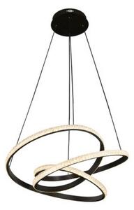 LED Stmívatelný lustr na lanku LED/90W/230V 3000-6500K pr. 47 cm + DO