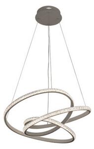 LED Stmívatelný lustr na lanku LED/90W/230V 3000-6500K pr. 47 cm + DO