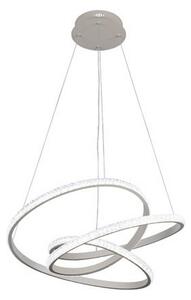 LED Stmívatelný lustr na lanku LED/90W/230V 3000-6500K pr. 47 cm + DO