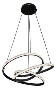 LED Stmívatelný lustr na lanku LED/90W/230V 3000-6500K pr. 47 cm + DO