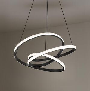 LED Stmívatelný lustr na lanku LED/90W/230V 3000-6500K pr. 47 cm + DO