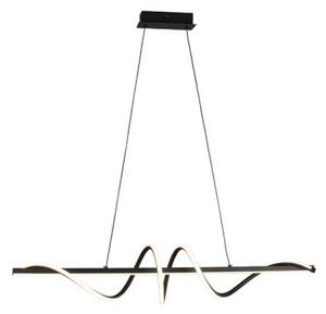 LED Stmívatelný lustr na lanku LED/50W/230V 3000-6500K 100 cm + dálkové ovládání