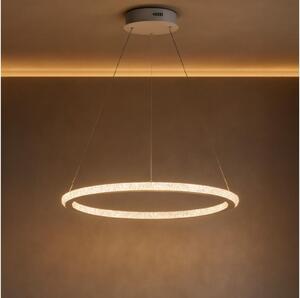 LED Stmívatelný lustr na lanku LED/90W/230V 3000-6500K pr. 60 cm + DO