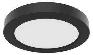 LED Stropní svítidlo EVORA LED/6W/230V 3000/4000/6000K pr. 14 cm černá