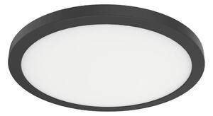 LED Stropní svítidlo EVORA LED/18W/230V 3000/4000/6000K pr. 22,5 cm černá