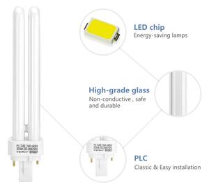 Úsporná žárovka G24d-3/26W/230V 6500K - Brilagi