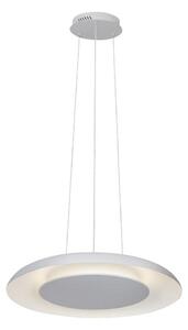LED Lustr na lanku PIATTINO LED/30W/230V 2700/3200/4000K pr. 40 cm bílá