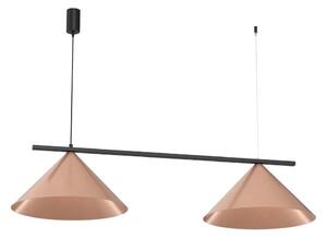 Lustr na lanku CAPITAL 2xGX53/15W/230V rose gold