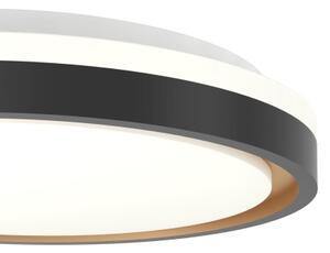 Eglo 300684-LED RGBW Stm. str. svítidlo MALERAMARA-Z LED/14W/230V černá/zlatá+DO