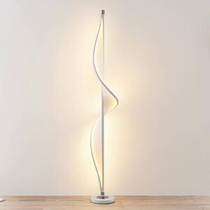 Lucande Edano LED stolní lampa spirálový tvar