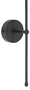 Nástěnná lampa MADELA 1xE14/40W/230V juta/černá