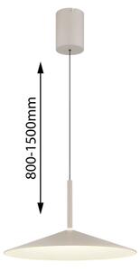 Globo 15635SA - LED Lustr na lanku LAMPONE LED/18W/230V 4000K béžová