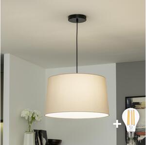 Brilagi - LED Lustr na lanku CERIA 1xE27/40W/230V pr. 45 cm béžová
