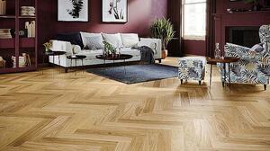 BARLINEK Pure classico Herringbone 110 Dub bright 1WC000016 - 0.50 m2