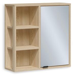 Koupelnová zrcadlová skříňka Vicco Arven Dub 60 x 60 cm, Model 60592