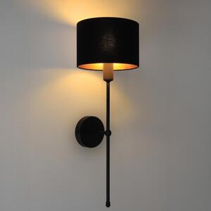 Nástěnná lampa MADELA 1xE14/40W/230V černá