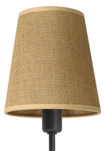 Lustr na tyči MADELA 5xE14/40W/230V juta/černá