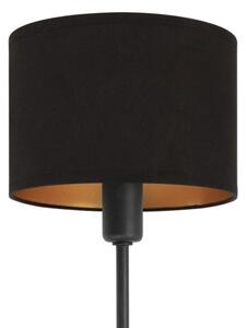 Lustr na tyči MADELA 5xE14/40W/230V černá