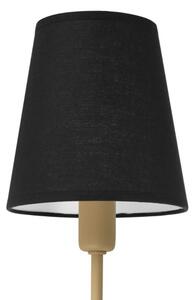 Lustr na tyči MADELA 5xE14/40W/230V černá/béžová