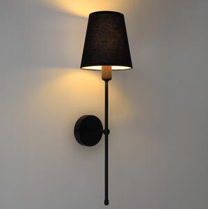 Nástěnná lampa MADELA 1xE14/40W/230V černá