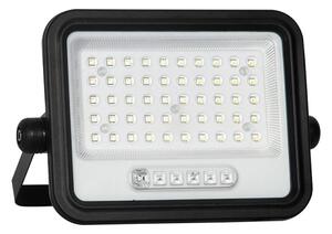 LED Stm. solární reflektor LED/100W/3,2V IP65 5000 mAh černá + dálkové ovládání