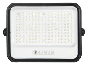 LED Stm. solární reflektor LED/400W/3,2V IP65 20000 mAh černá + dálkové ovládání