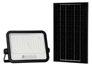 LED Stm. solární reflektor LED/200W/3,2V IP65 10000 mAh černá + dálkové ovládání
