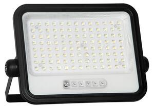 LED Stm. solární reflektor LED/200W/3,2V IP65 10000 mAh černá + dálkové ovládání