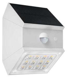 LED Nástěnné solární svítidlo se senzorem LED/2,5W/3,7V IP65 1200 mAh bílá