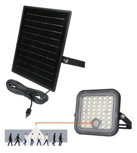 LED Solární reflektor se senzorem LED/10W/3,7V 4000K IP65 3600 mAh + DO