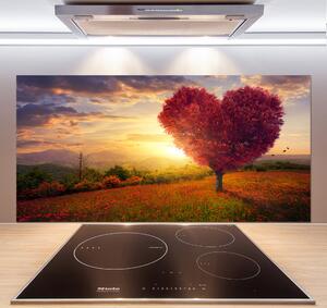 Panel do kuchyně Strom pole srdce pksh-104301472