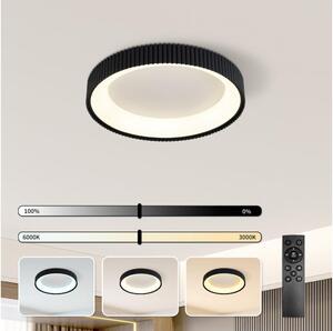 Brilagi - LED Stmív. stropní svítidlo FALCON MODERN LED/30W/230V 40 cm černá +DO