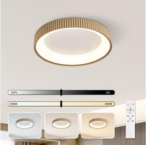 Brilagi - LED Stmív. stropní svítidlo FALCON MODERN LED/30W/230V 40 cm béžová+DO