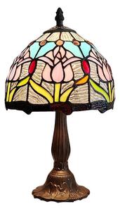 Brilagi - Tiffany vitrážová stolní lampa LORAS 1xE14/40W/230V