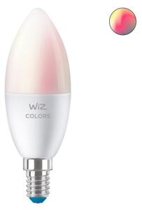LED RGBW Stmívatelná žárovka C37 E14/4,9W/230V 2200-6500K CRI 90 Wi-Fi -WiZ