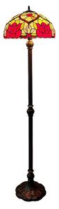 Brilagi - Tiffany vitrážová stojací lampa GARLAN 2xE27/60W/230V