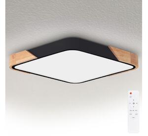 Brilagi - LED Stmívat. svítidlo PILANA LED/60W/230V dub/černá 56x56 cm + DO