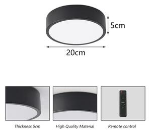 Brilagi - LED Stmívatelné svítidlo POOL LED/18W/230V 3000-6000K 20 cm černá + DO