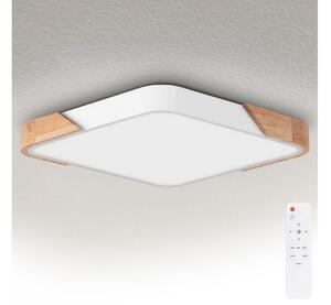 Brilagi - LED Stmívat. svítidlo PILANA LED/60W/230V dub/bílá 56x56 cm + DO